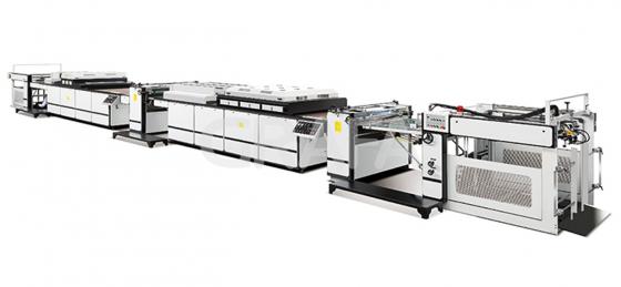 SGZ-II-1200 Automatic Waterbase and UV coating Machine